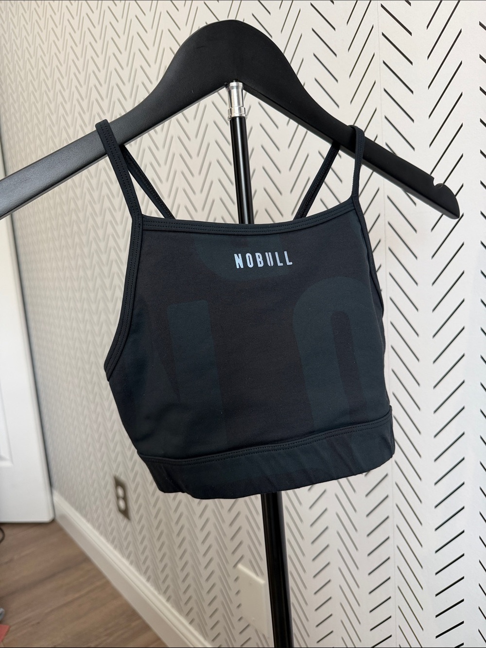 NOBULL Black Strappy Performance Sports Bra